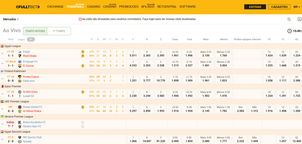 Imagem exemplificativa da Tradeball Fulltbet